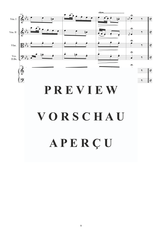 Produktgalerie: Seite 10 von 11 Cembalo Konzert Nr. 3 C-Moll, , Cembalo und Streichorchester