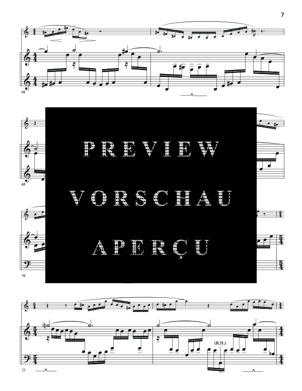 Product gallery: Page 11 of 11 Flourish, , (clarinet in Bb and piano)
