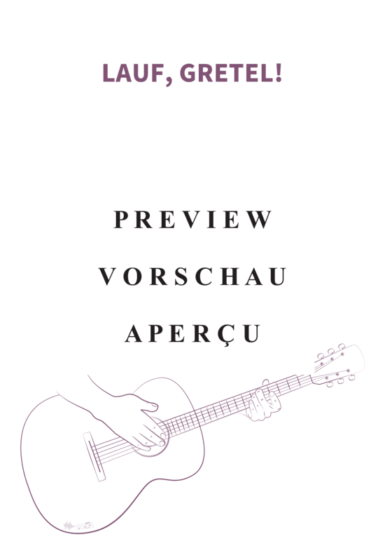 gallery: Lauf, Gretel!, Yvaine, Vocal and Chords Leadsheet