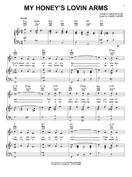 Produktbild zu: My Honey's Loving Arms