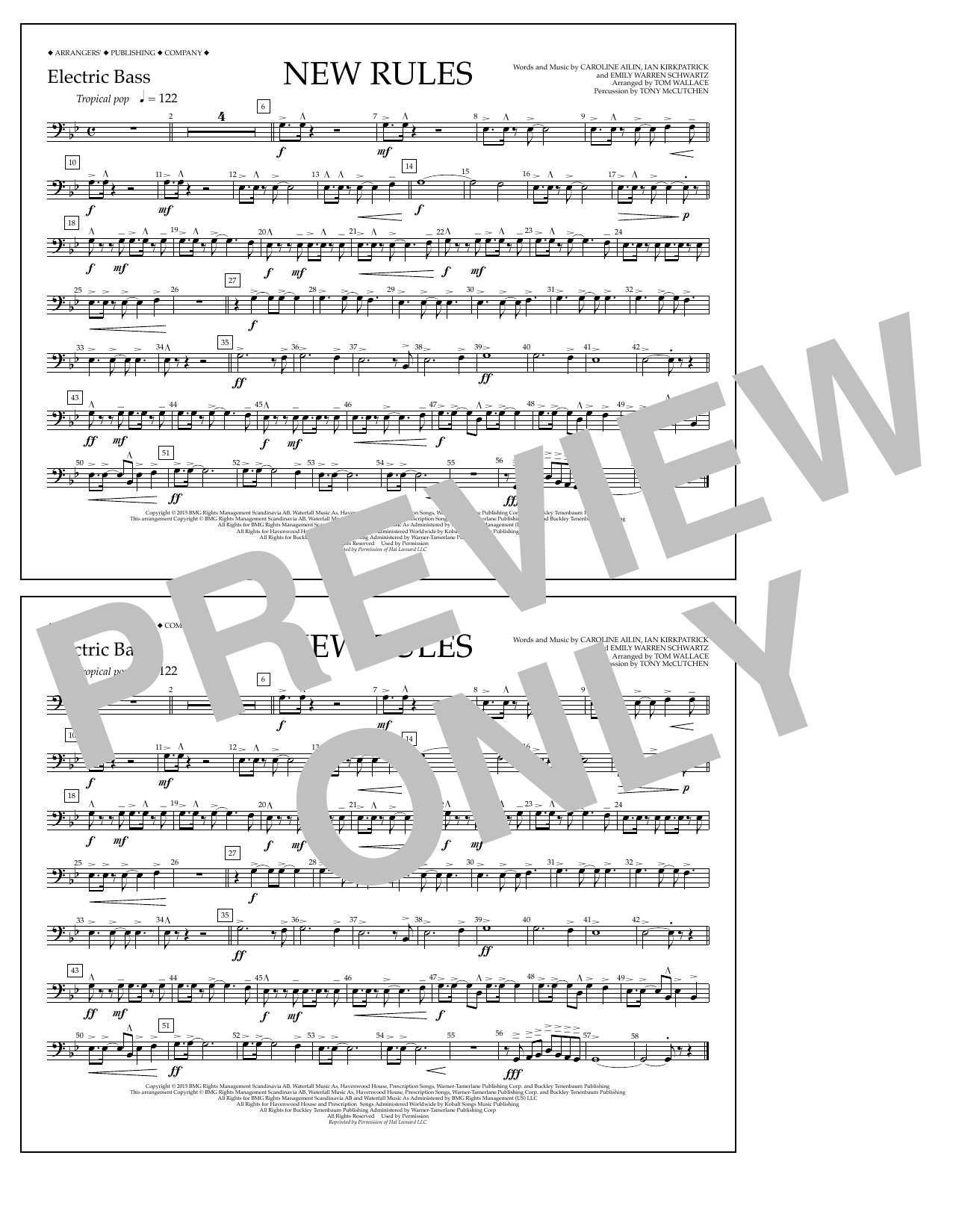 Product picture to: New Rules - Electric Bass