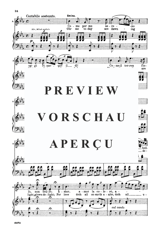 Produktgalerie: Seite 3 von 4 Come per me sereno, , Sopran und Klavier