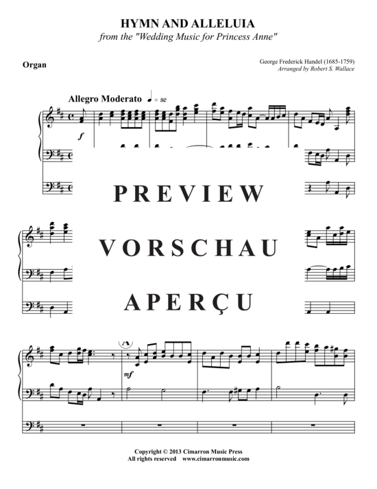 Produktgalerie: Seite 18 von 21 Hymn and Alleluia , , (Blechbläser-Quintett + Orgel)