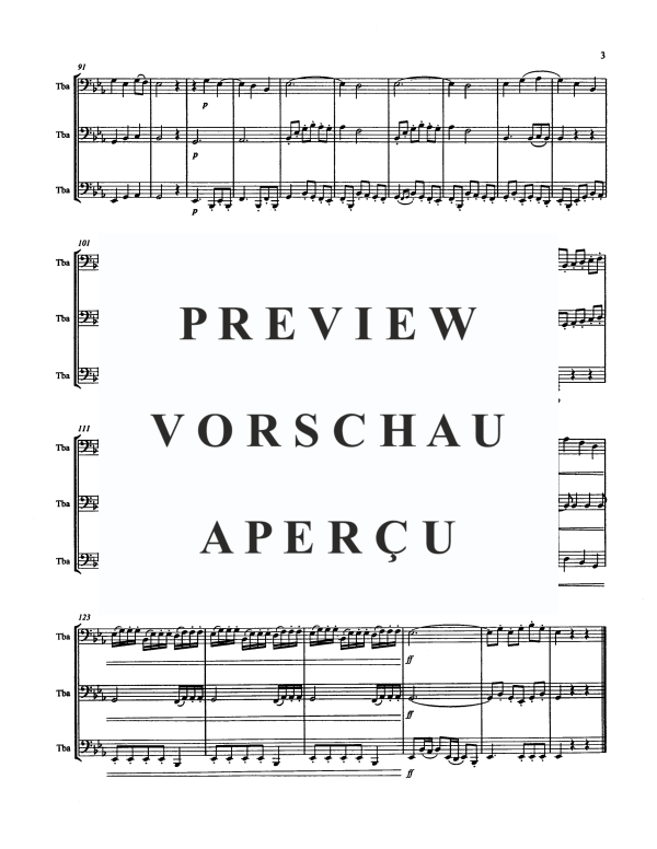 Produktgalerie: Seite 5 von 11 Sechs Trios für drei Hörner, , Tuba Trio