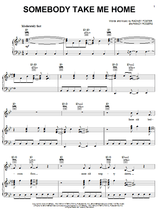 Produktbild zu: Somebody Take Me Home