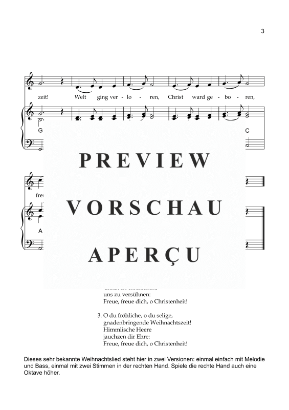 Product gallery: Page 4 of 4 O du fröhliche, , Accordion and vocals