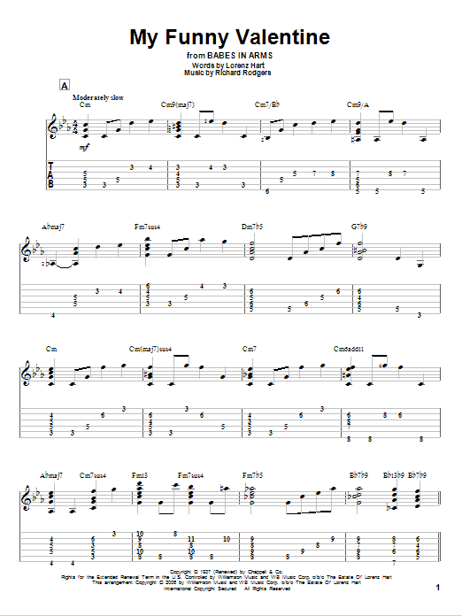 Produktbild zu: My Funny Valentine