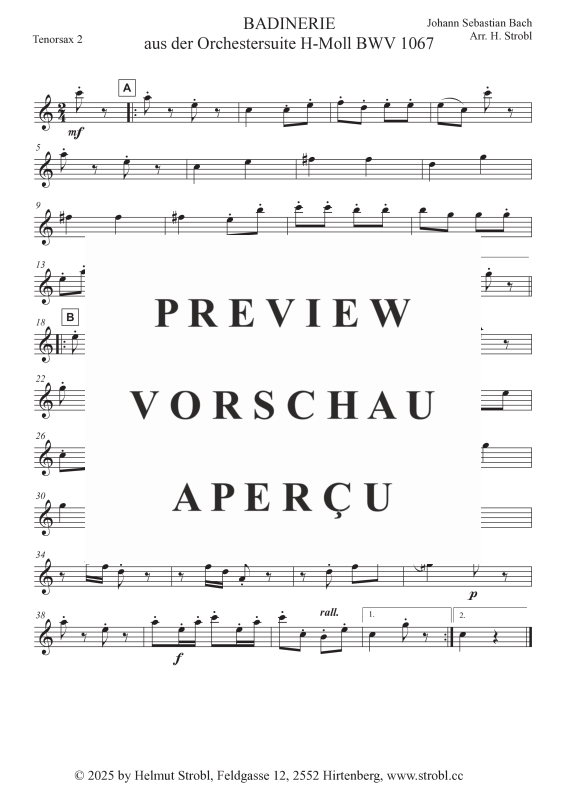 gallery: Badinerie, , Saxophonquintett