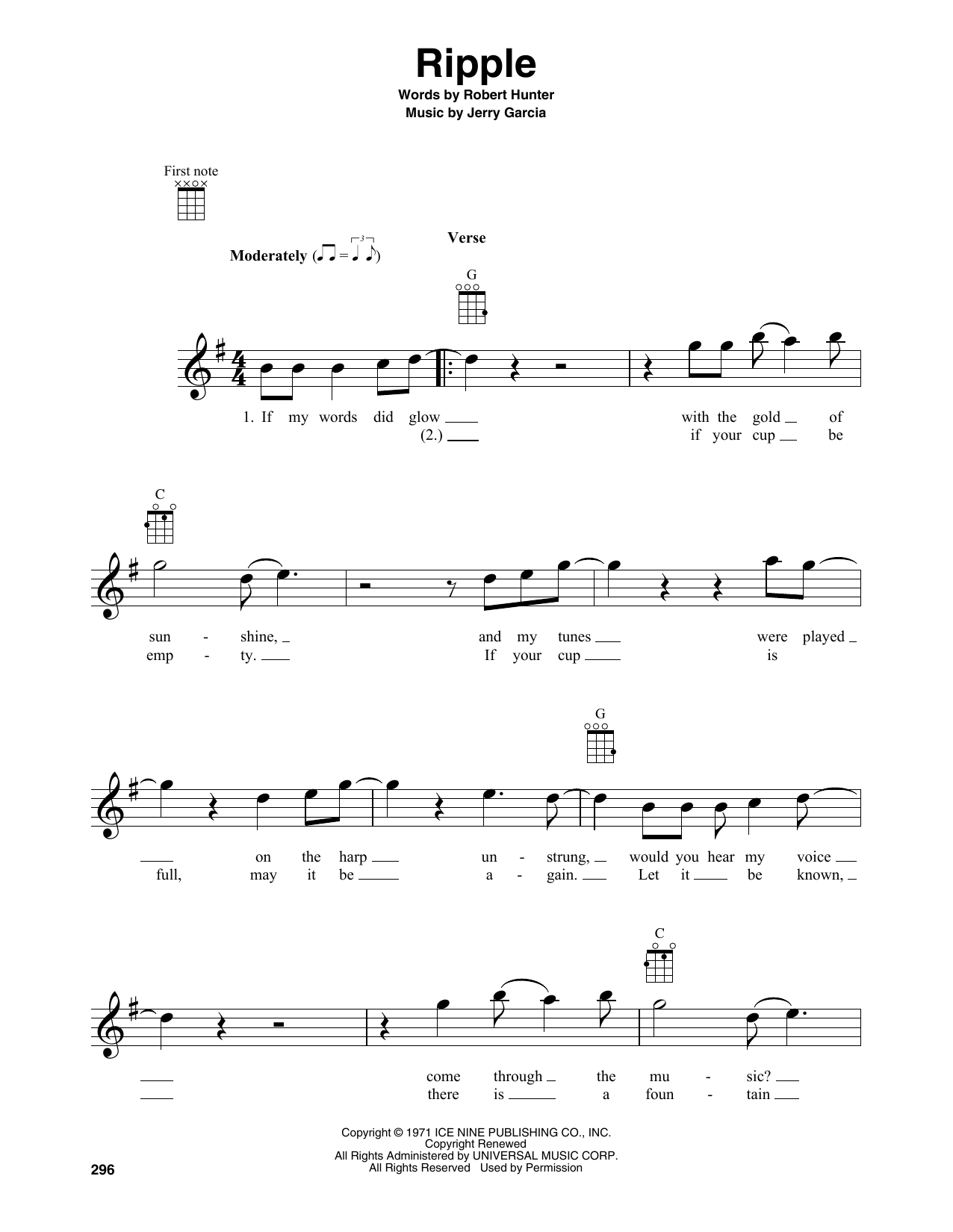 Produktgalerie: Seite 1 von 1 Ripple, Grateful Dead, Ukulele
