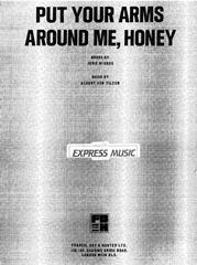 cover: Put Your Arms Around Me, Honey, Albert Von Tilzer, Gesang, Gitarre, Klavier