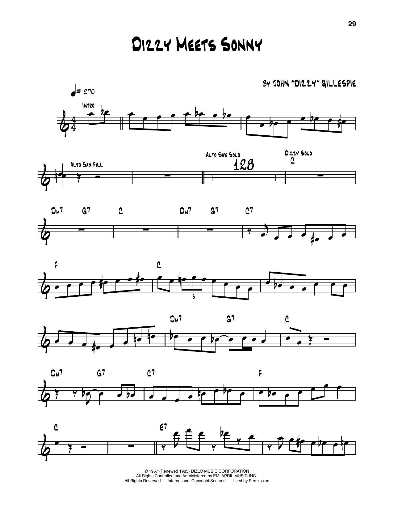 Produktgalerie: Seite 1 von 1 Dizzy Meets Sonny, The Modern Jazz Sextet, Trompete