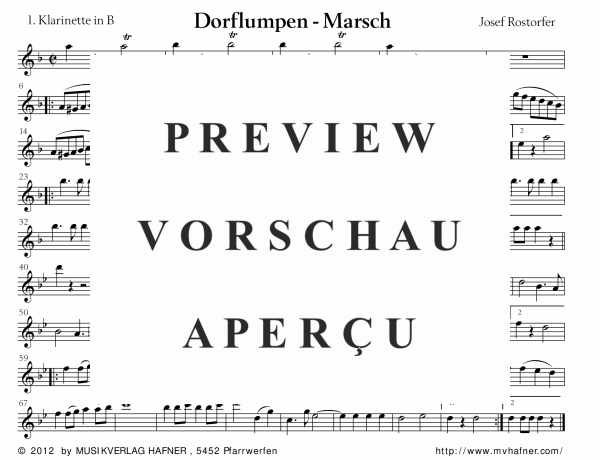Product gallery: Page 5 of 11 Dorflumpen - Marsch, , (large wind orchestra)