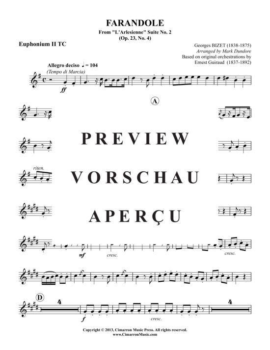 Product gallery: Page 15 of 21 Farandole (Volkstanz) , ,  (Tuba Quartet: 2x baritone, 2x tuba)