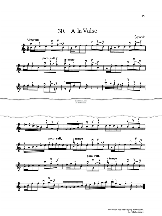 Product gallery: Page 1 of 1 A La Valse, Otakar Sevcik