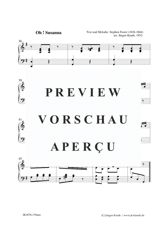 gallery: Oh ! Susanna, , (Gesang und Klavier)