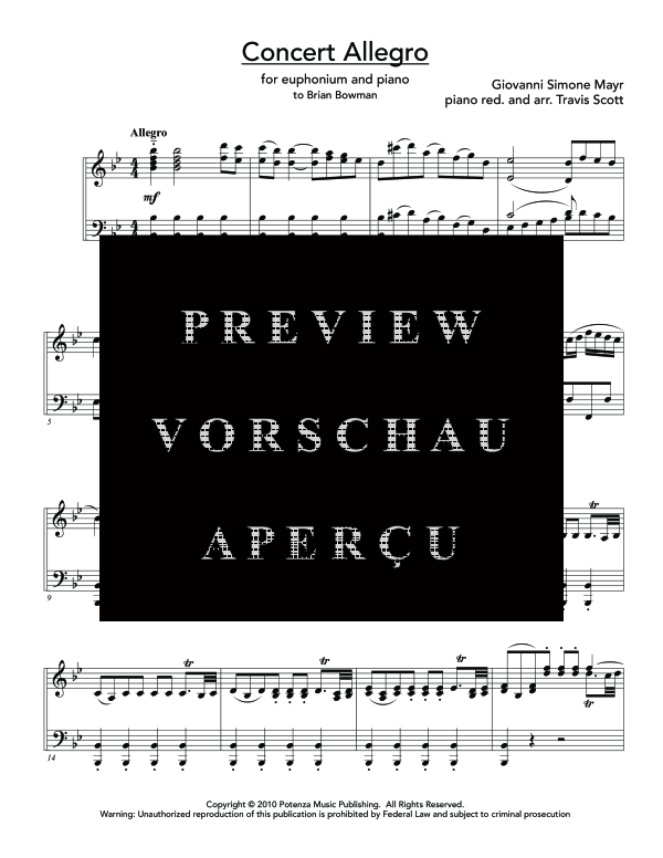 gallery: Concert Allegro, , (euphonium and piano)