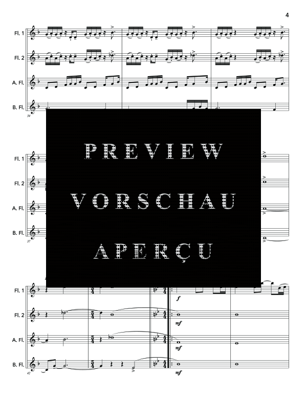 Product gallery: Page 9 of 11 Blood Vapour, , (flute quartet 2x flute, alto flute and bass flute)