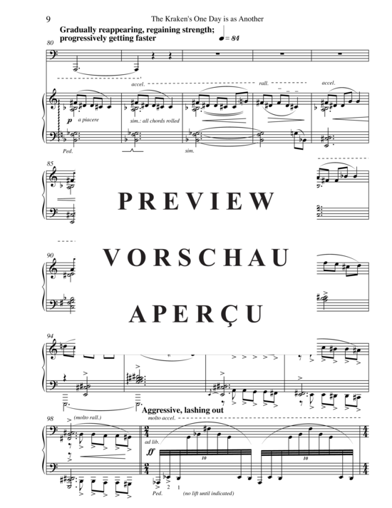 Product gallery: Page 10 of 21 The Krakens One Day is as Another , , (tuba + piano)