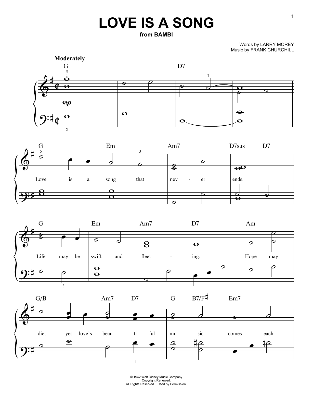 Produktbild zu: Love Is A Song