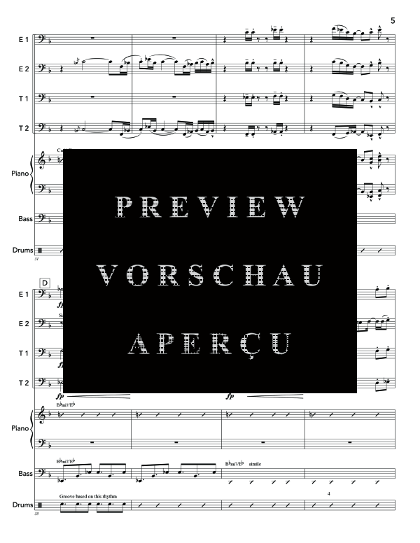 Product gallery: Page 8 of 11 Latintensity, , (Tuba Quartet EETT Rhythm Section)