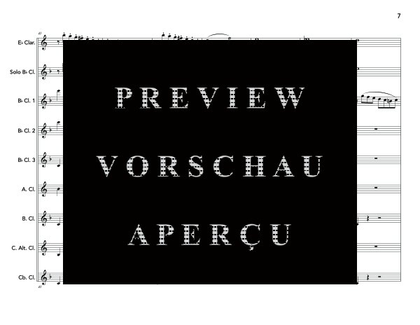 Produktgalerie: Seite 11 von 11 Sextet, Op. 81b, , (Klarinettenchor)