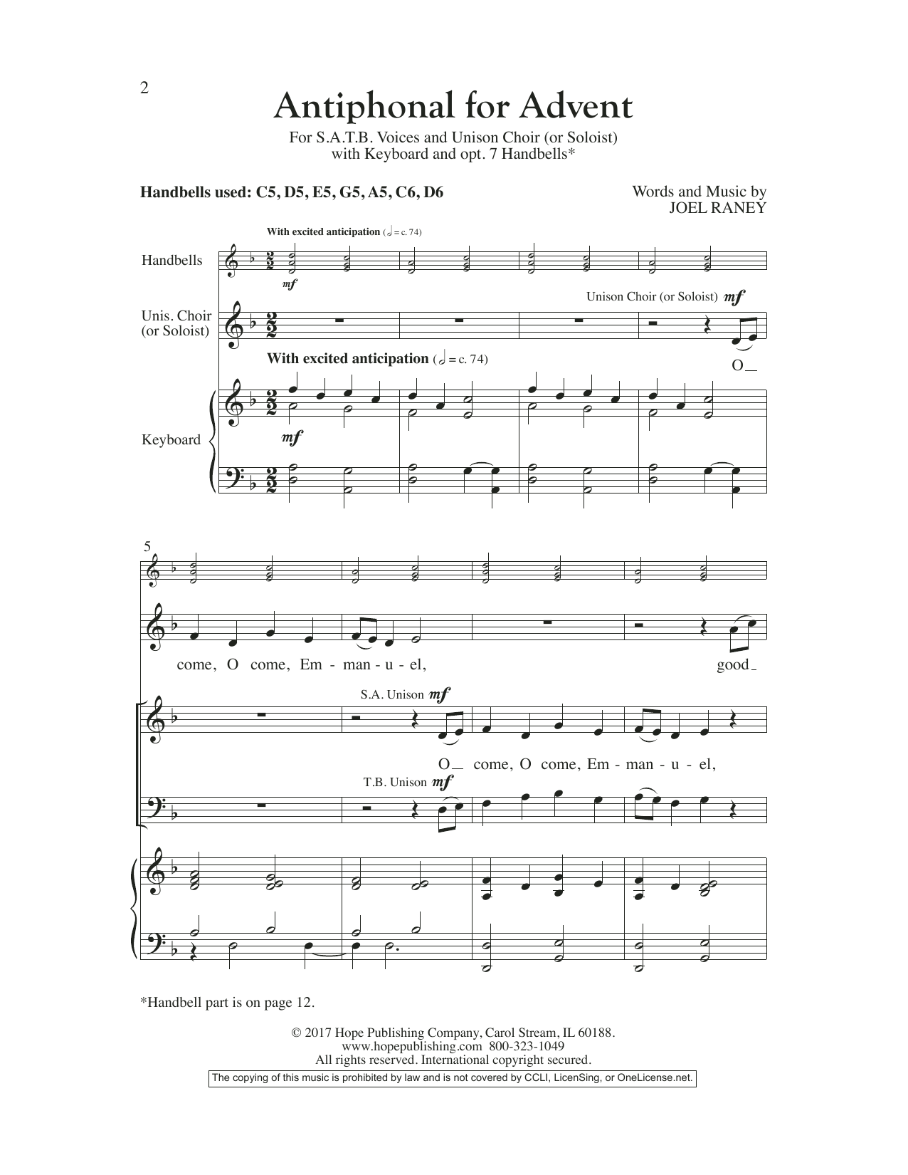 Product picture to: Antiphonal For Advent