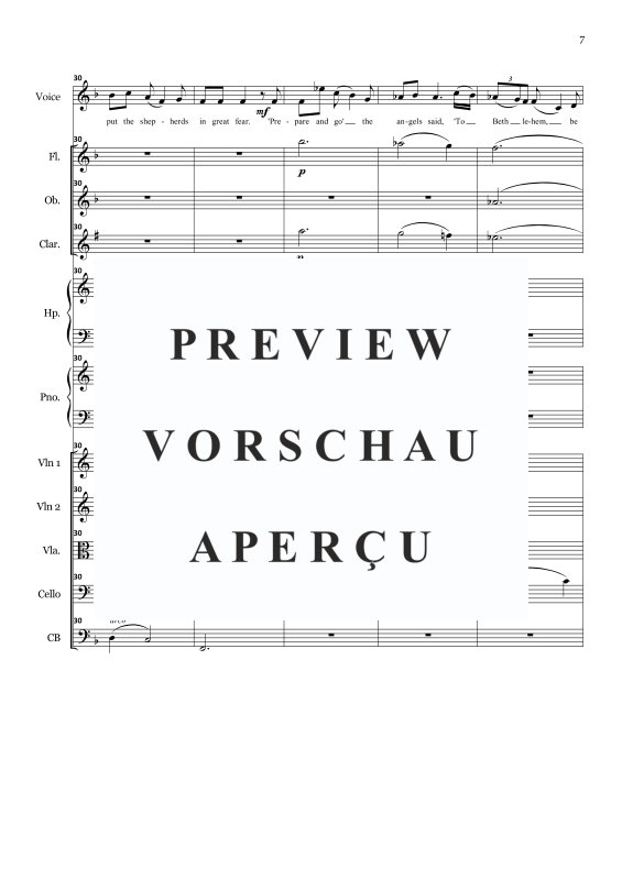 Produktgalerie: Seite 10 von 11 Wexford Carol, , Solo Gesang und kleines Orchester
