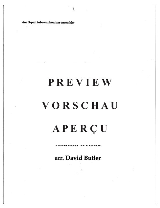 Product gallery: Page 3 of 21 Slavonic Dances Op. 46 No. 1 , , (Tuba Quartett EETT)