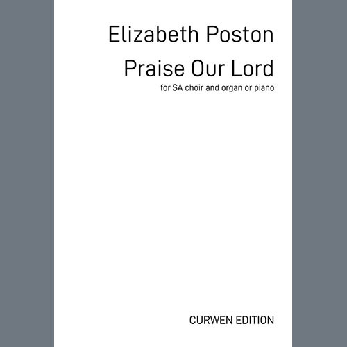 cover: Praise Our Lord, Elizabeth Poston, Chor