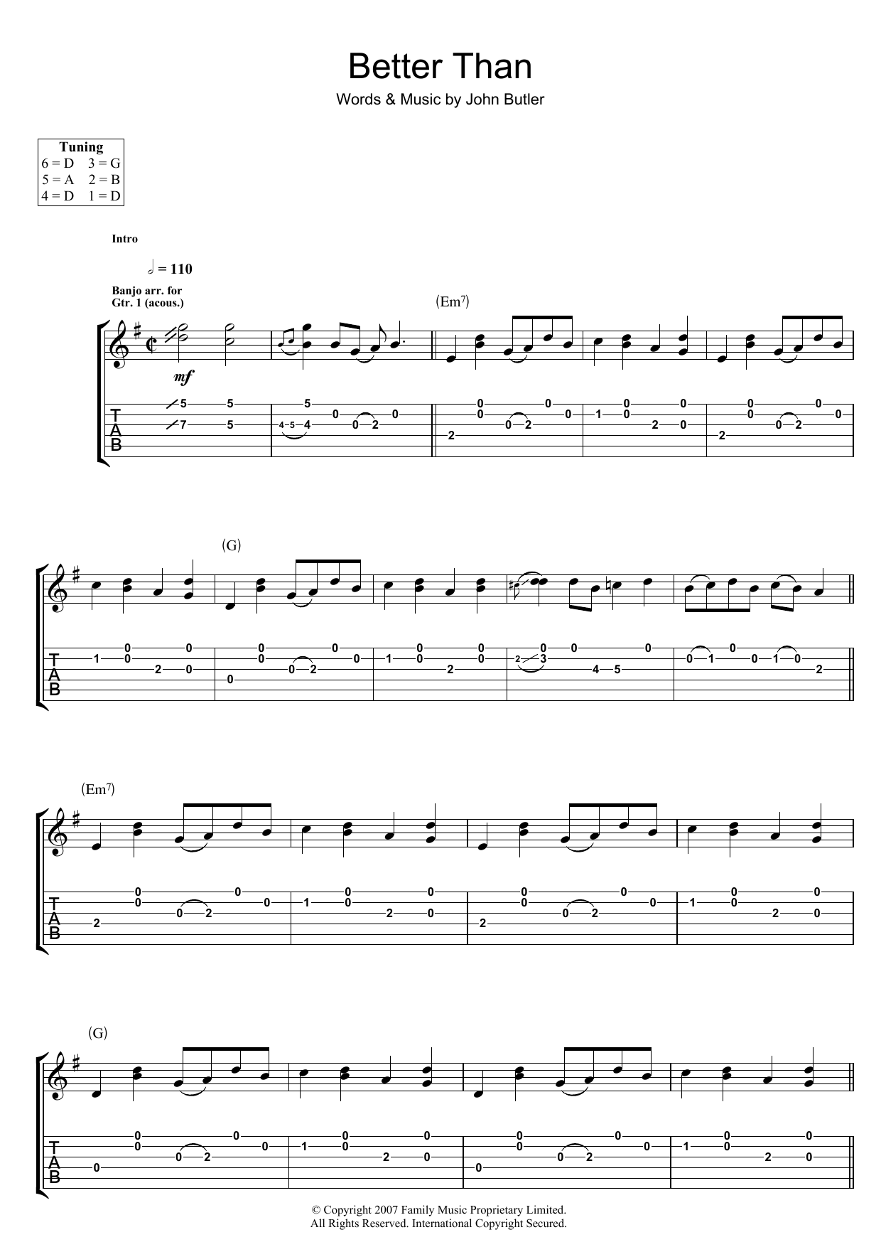 Produktgalerie: Seite 1 von 1 Better Than, John Butler, Gitarre