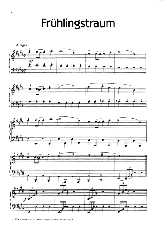 Product picture to: Frühlingstraum Hans-Jürgen Schmid