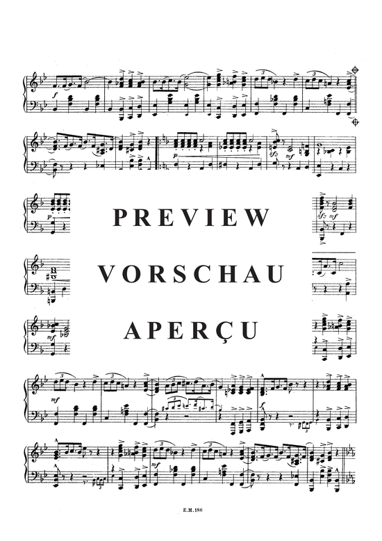Produktgalerie: Seite 4 von 5 Hochzeit der Teddybären, , Klavier Solo