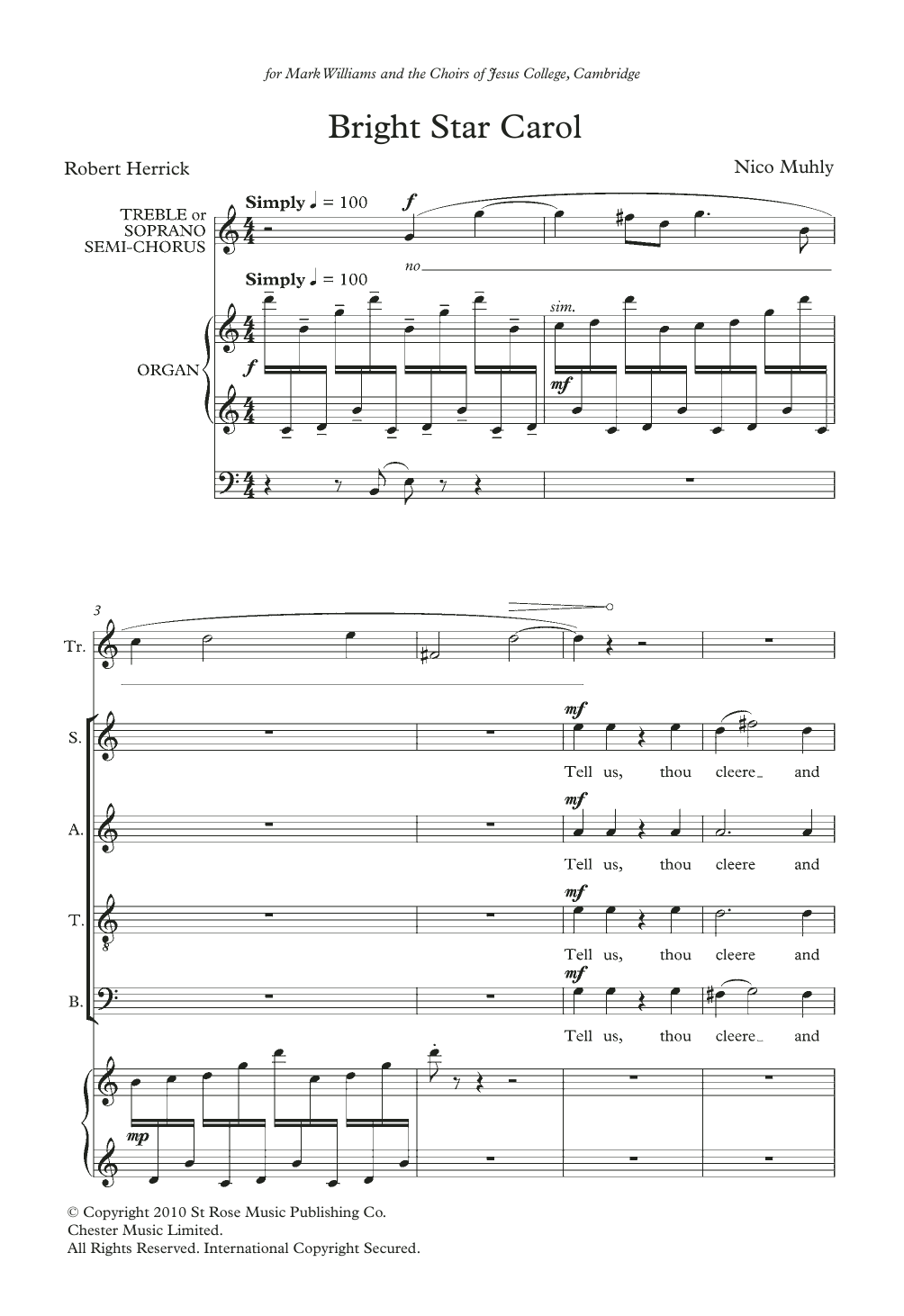 Produktbild zu: Bright Star Carol