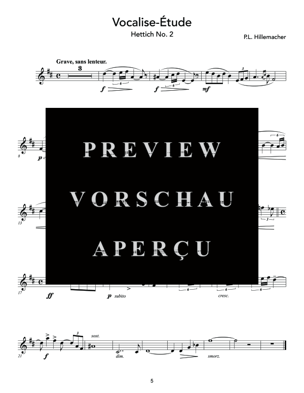 Produktgalerie: Seite 7 von 11 Modern Repertory of Vocalise-Etudes, The , , (Trompete in B Solo)