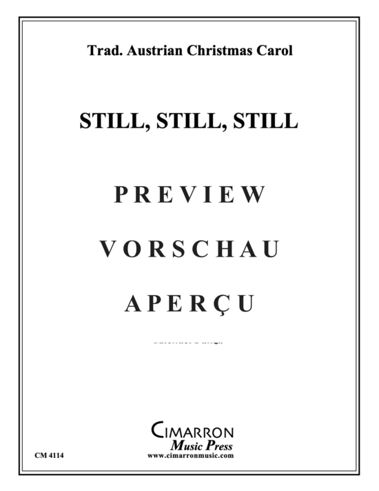 Produktgalerie: Seite 2 von 10 Still, Still, Still , , (Blechbläser Quintett)