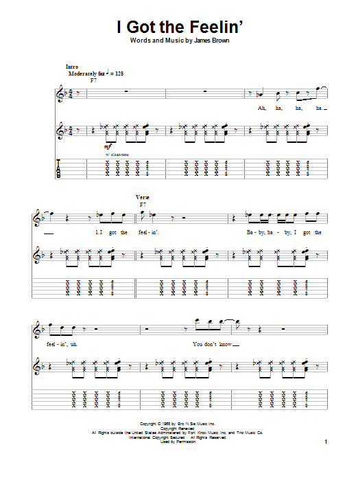 Produktbild zu: I Got The Feelin'