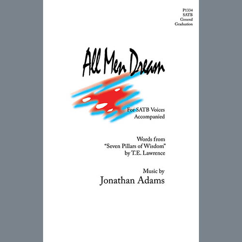 cover: All Men Dream, Jonathan Adams, Chor