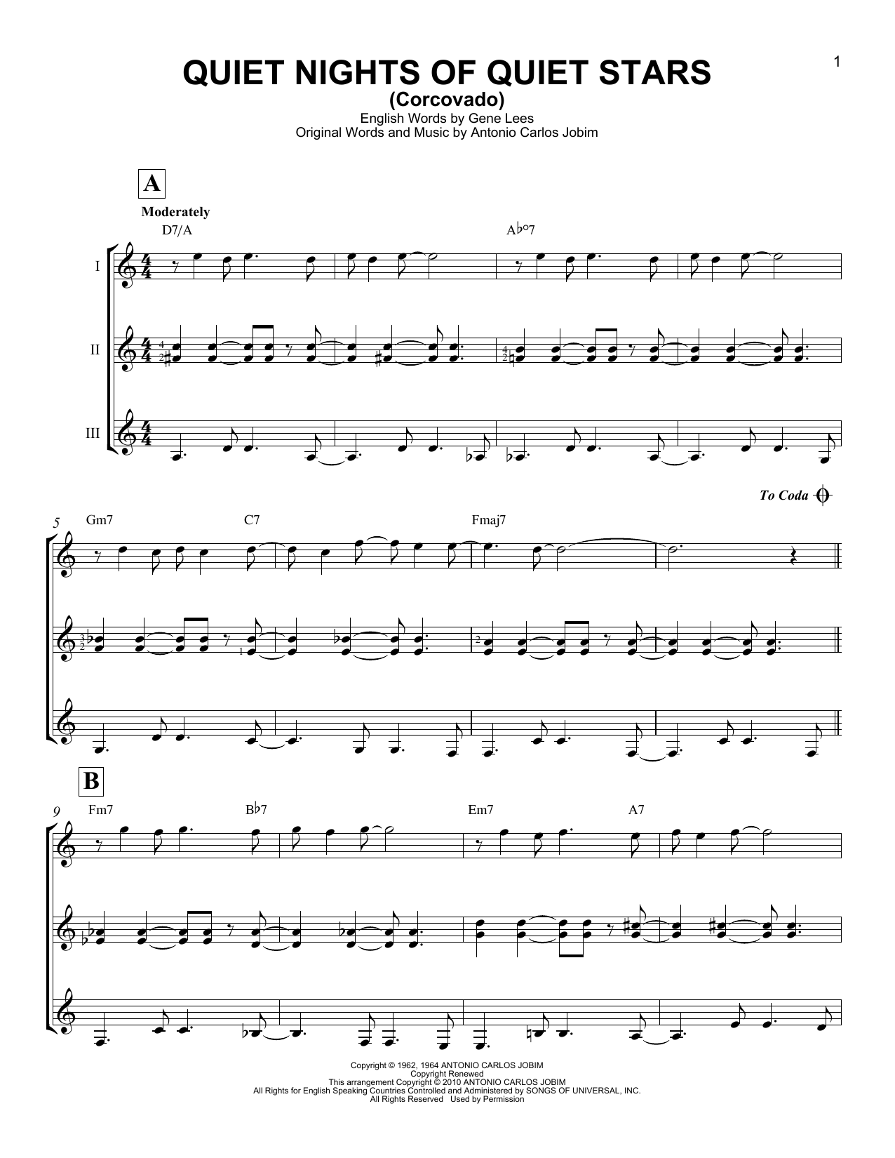 Produktgalerie: Seite 1 von 1 Quiet Nights Of Quiet Stars (Corcovado), Andy Williams, Gitarre