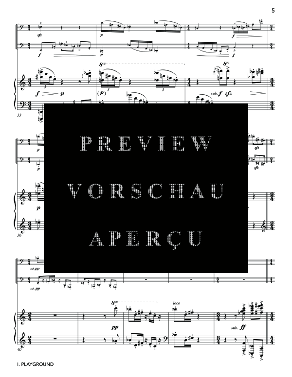 Produktgalerie: Seite 9 von 11 Double Concerto, , (Trio Euphonium, Tuba und Klavier)