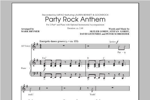 Product picture to: Party Rock Anthem