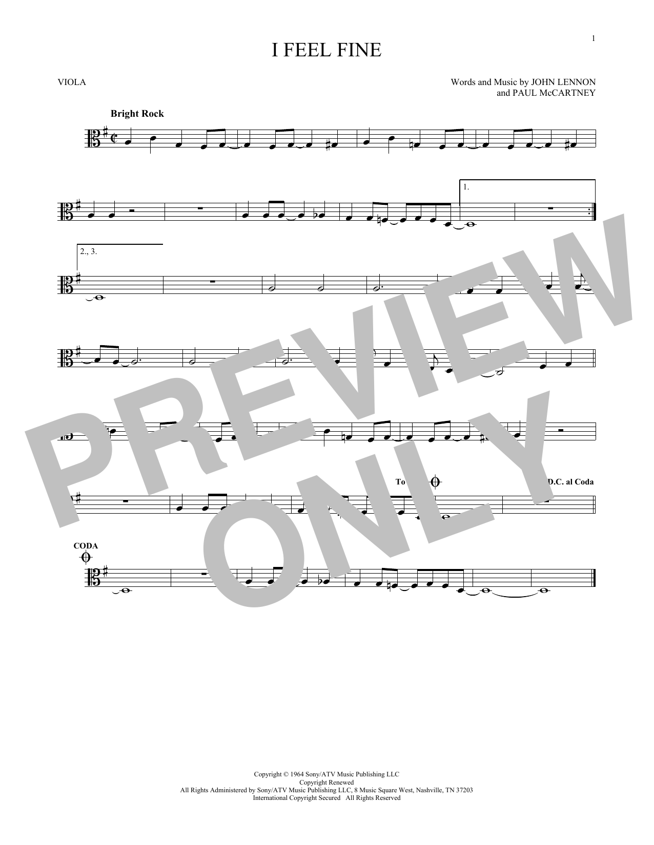 Product gallery: Page 1 of 1 I Feel Fine, The Beatles