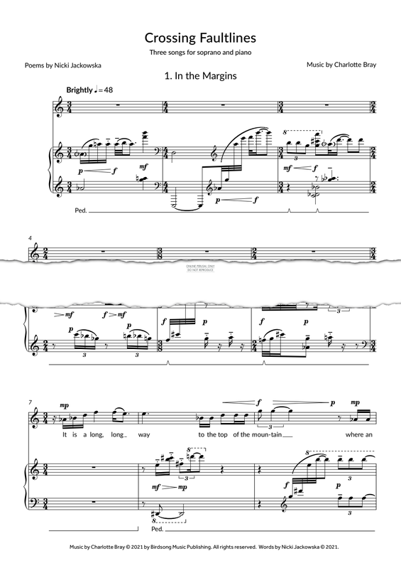 Produktgalerie: Seite 1 von 1 Crossing Faultlines, Charlotte Bray, Gesang, Klavier
