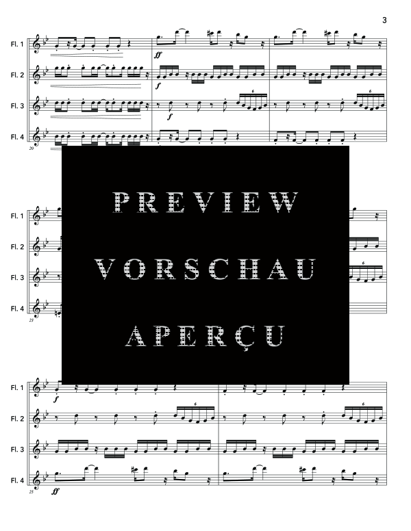 Product gallery: Page 7 of 11 Backbeat, , (Flute Quartet)