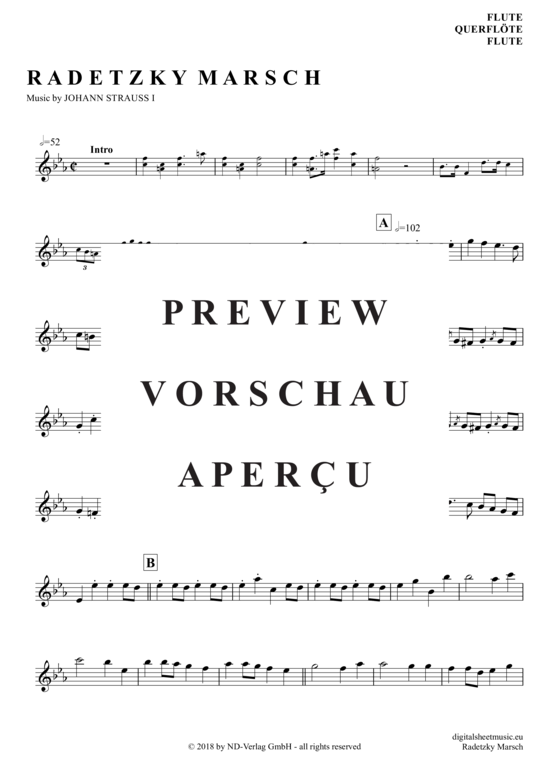 gallery: Radetzky-Marsch , , (Querflöte)