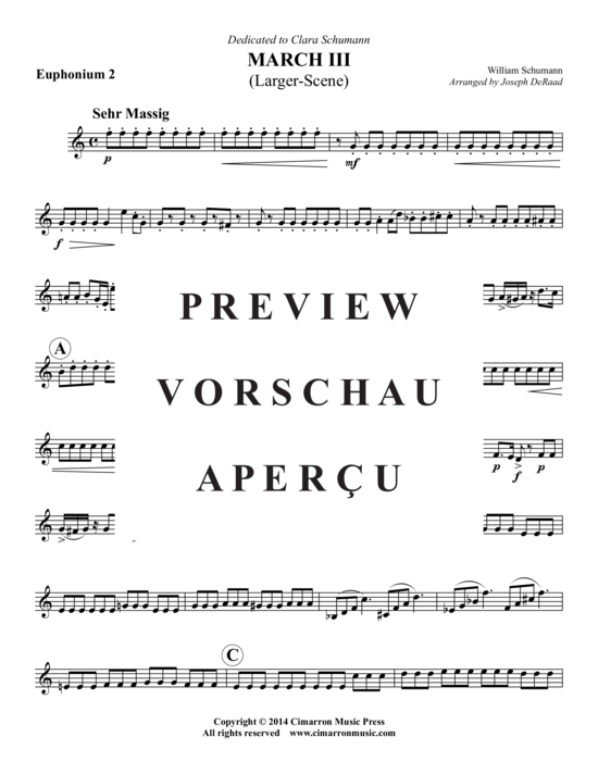 Product gallery: Page 12 of 17 Marsch III , , (2x Baritone, 2x Tuba)