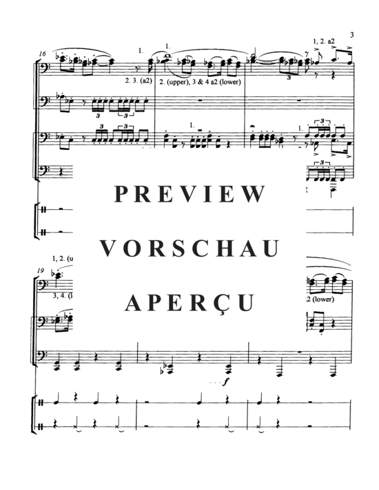 Produktgalerie: Seite 7 von 21 Solemn and Heroic Processional , , (Tuba Ensemble EEEETTTT + opt. Percussion)