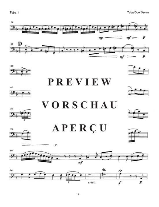 Produktgalerie: Seite 7 von 21 Concert Duets Vol. 2 , , (Tuba Duett)