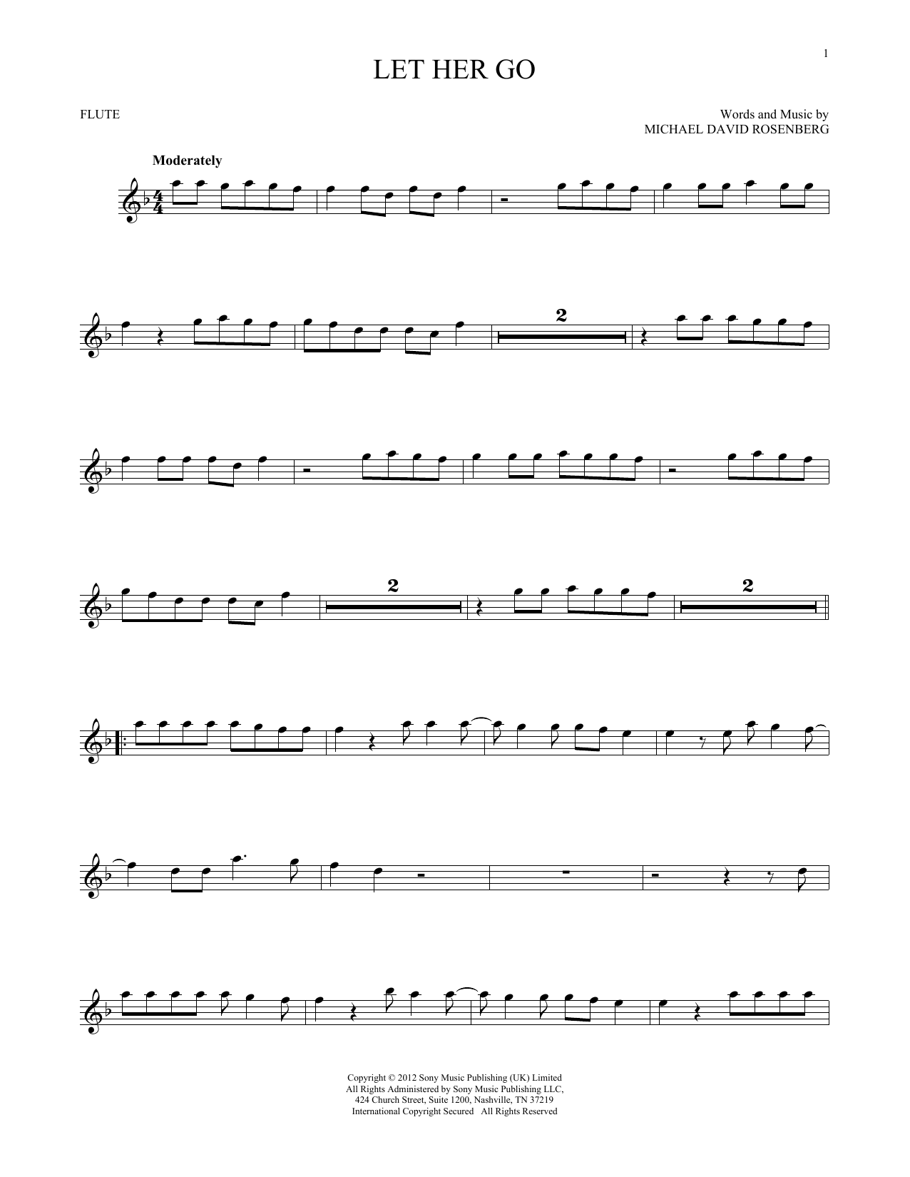 Product gallery: Page 1 of 1 Let Her Go, Passenger