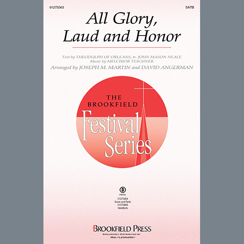 cover: All Glory, Laud and Honor (arr. Joseph M. Martin and David Angerman), Melchior Teschner