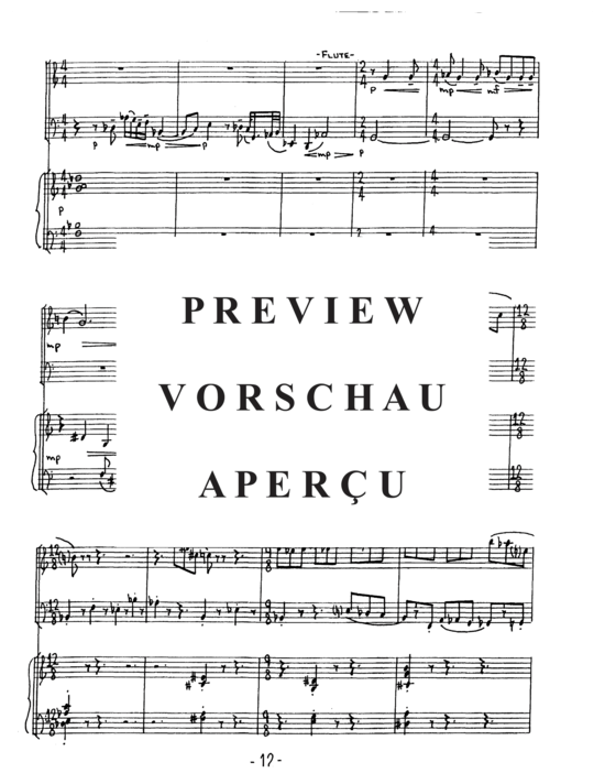 Produktgalerie: Seite 14 von 21 Fantasy Variations , , (Flöte, Tuba + Klavier)